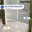 55" - 59" W×59" H Double Sliding Frameless Bathtub Shower Door With 3/8" Frosted Tempered Glass-108367641