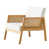 Ivory White Linen est en rupture de stock