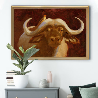 «Cape Buffalo I», impression sur toile encadrée