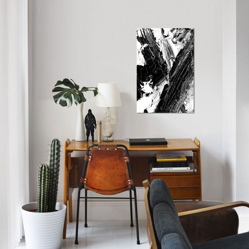 «Sporadic II», impression sur toile, H 60 po x l 40po x P 1,5 po