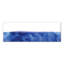 « bleu aquarelle demi-horizontal », impression sur toile