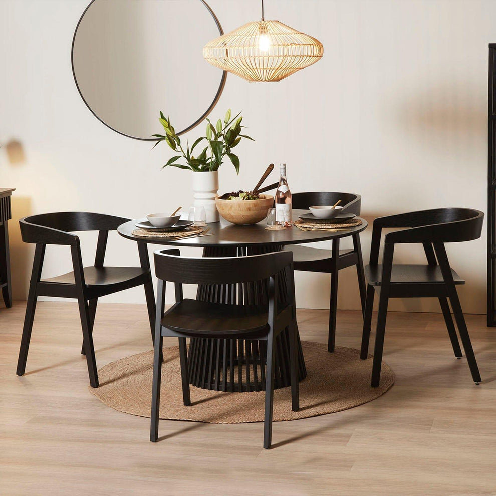 Hopley Willow 4 - Person Dining Set