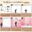 Papier peint auto-adhésif Peel and Stick, aquarelle rose, paysage de forêt, grands arbres, subtile brume, H 69 po x l 96 po pour chambre à coucher-607864237