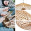 Luminaire suspendu en rotin Abyssal - Grand globe brun naturel 1 lumière poli tissé à la main à intensité variable pour îlot de cuisine, cuisine, salle à manger, salon, chambre à coucher ou couloir de style moderne, campagnard et bohème