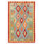Tapis bleu clair unique 4 pi x 5 pi 10 po Rahway