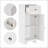 Short Bathroom Storage Cabinet