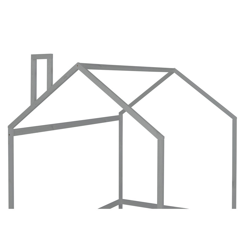 Lit plateforme Blasko par Viv + Rae ™, gris, Simple