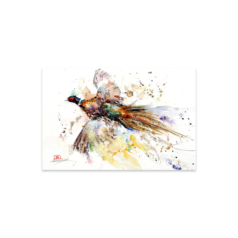«Colorful Pheasant» par Dean Crouser - impression non encadrée