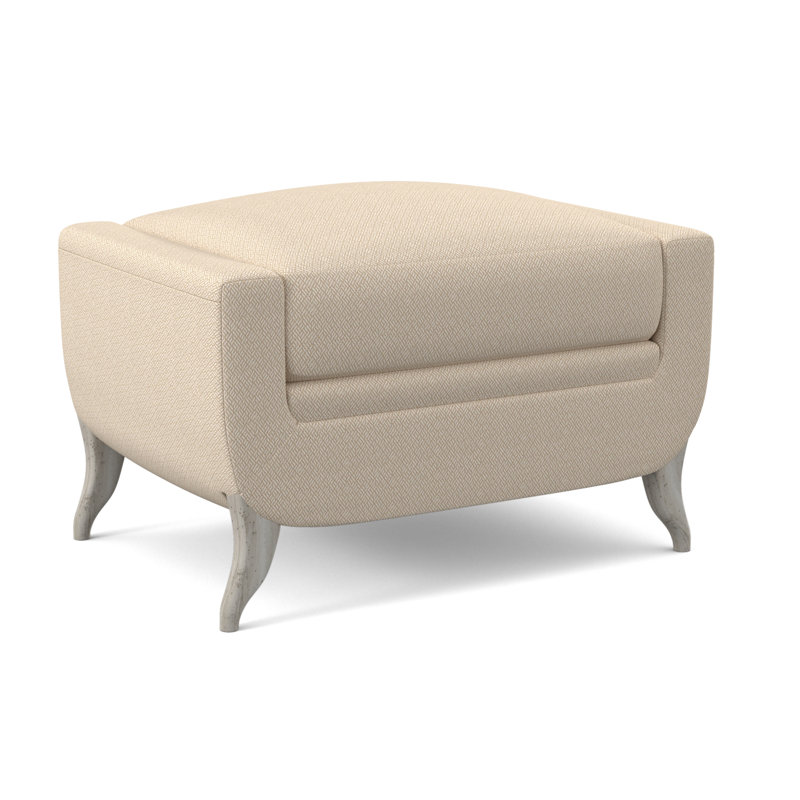 Repose-pieds standard rectangulaire de 29,5 po Armstrong, Ivoire filigrane, Bisque