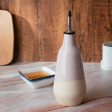 Ceramic Olive Oil Dispenser Bottle