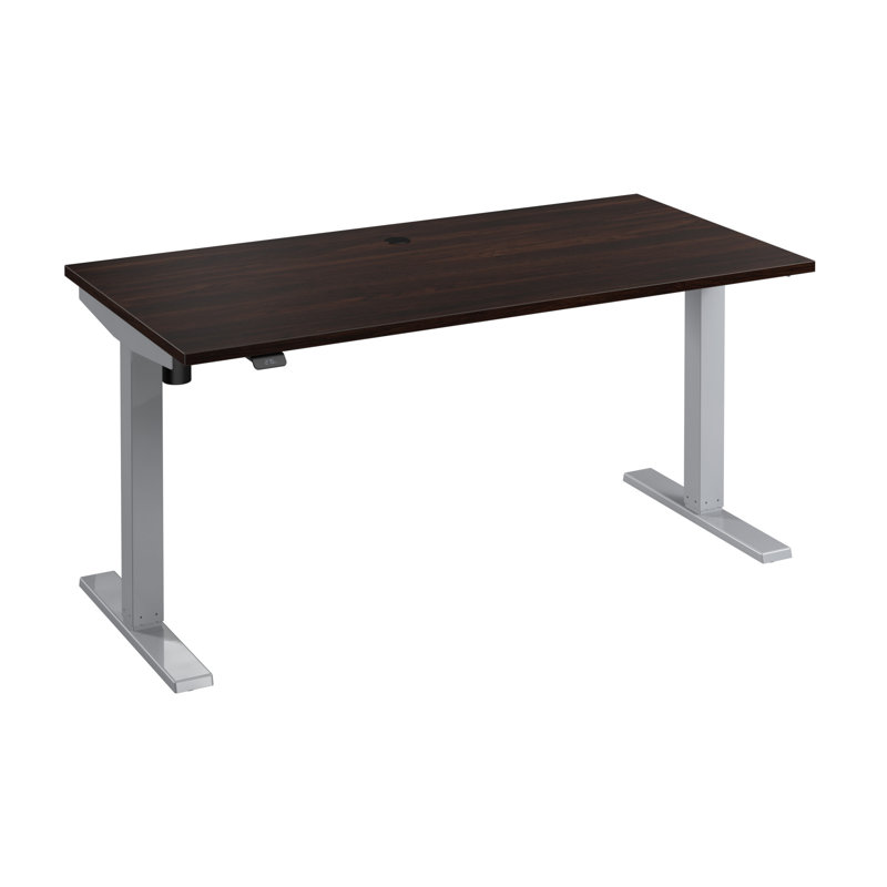 Move 40 Series Adjustable Standing Desk, Black Walnut, 60" W X 30" D