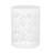 Metal S/2 End Table , Modern Flair With Iron Cut Addition, White Color White, And Fashionable, No Assembly-277973550
