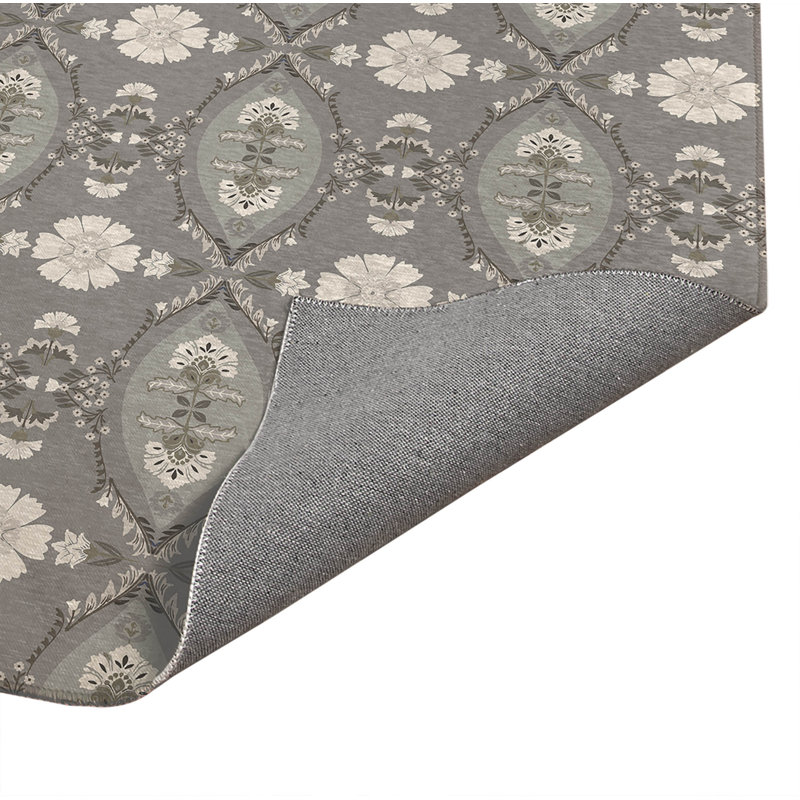 Tapis de cuisine Reeva, Taupe, Rectangle 7 pi x 5 pi