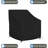 High Density Waterproof Outdoor Chair Cover, All Weather Protection Patio Deep Seat Corner Chair Cover-877210570