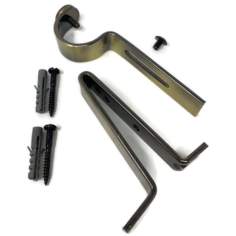 Support de fixation 2,37 po Petrosky, Laiton antique