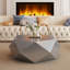 Stainless Steel Top Coffee Table-1239011310
