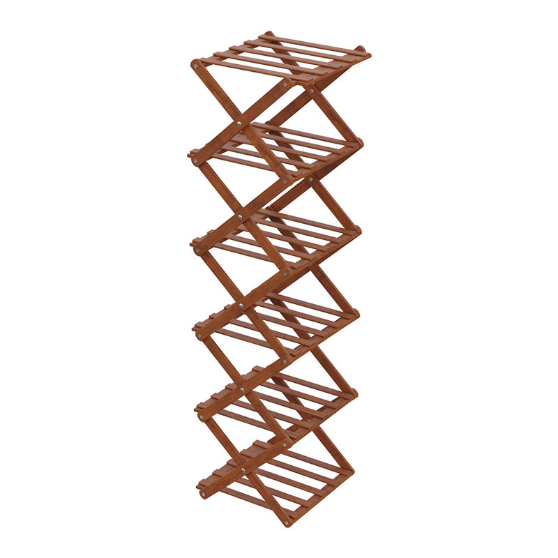 6 Pair Shoe Rack