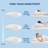 Bedsure Fluffy Adjustable Layer Standard Pillow