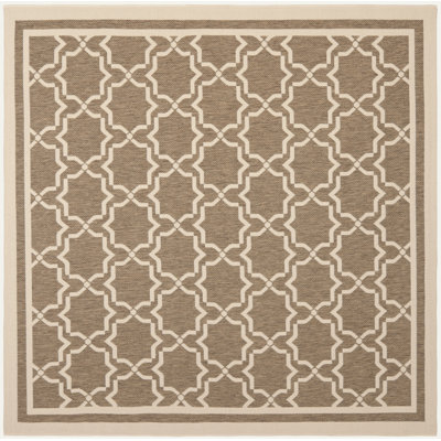 Dirks Performance Geometric Indoor/Outdoor Area Rug