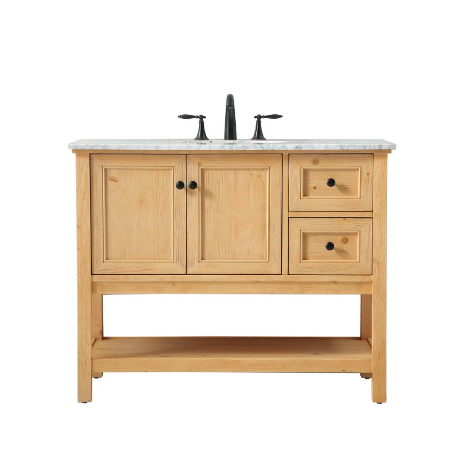 Bonsai 42'' Single Bathroom Vanity, Natural
