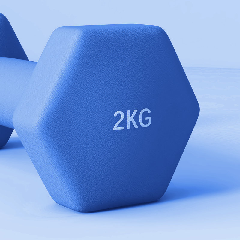 Rubber Dumbbell