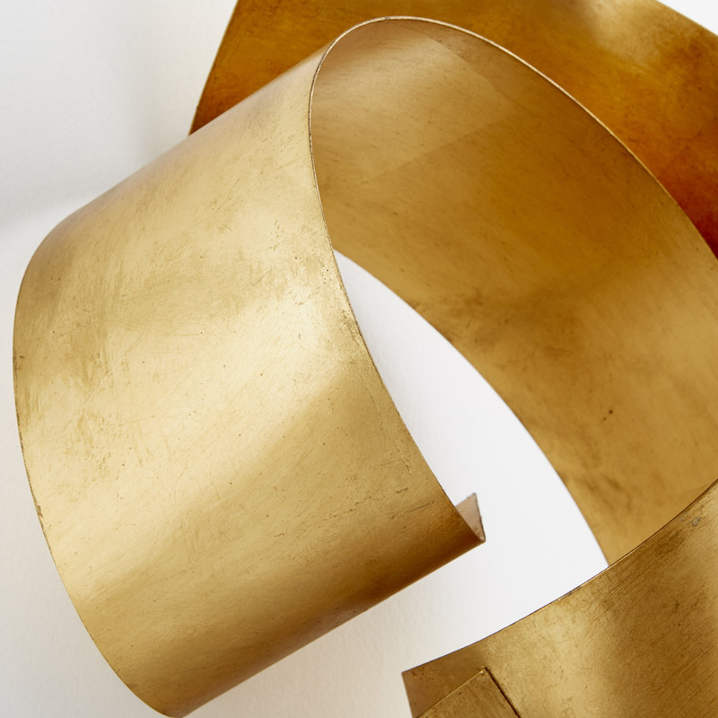 Modern Abstract Wall Decor on Metal