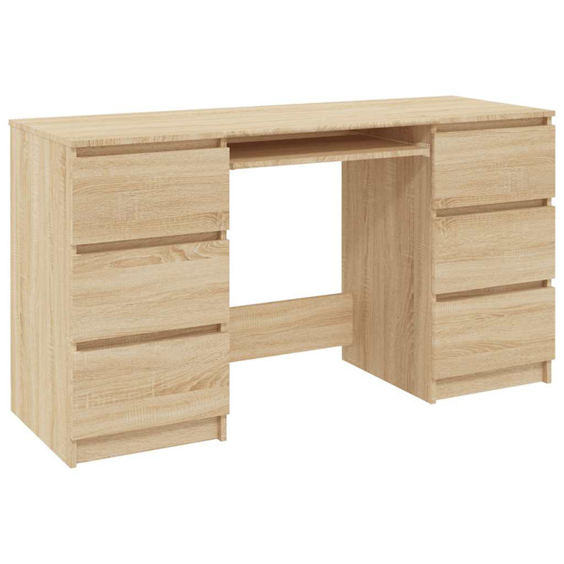 Bureau d'écriture, Chêne de Sonoma