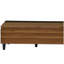Table basse à plateau relevable en bois de noyer et noir