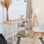 Sadie Metal Base Writing Desk-32086591-50312199