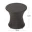 Table d'appoint en osier sans assemblage
