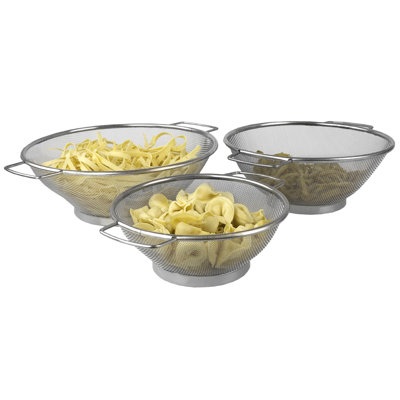 Prep & Savour Dheeran 3 - Piece Mesh Strainer Set
