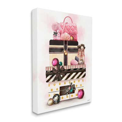 «Holiday Glam Fashion Gift Christmas» par Ziwei Li - impression d'art graphique