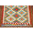 Geometric Kilim Oriental Wool Rug 3x4