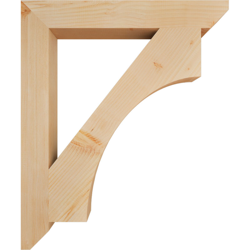 Support en bois Westlake, Sapin de Douglas, H 36 po x l 3,5 po x P 30 po
