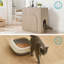Enceinte haute de style litière pour chat