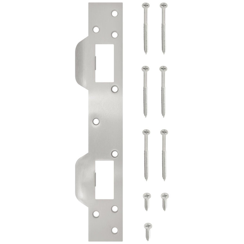 Quincaillerie de porte Bourbon, Nickel satiné
