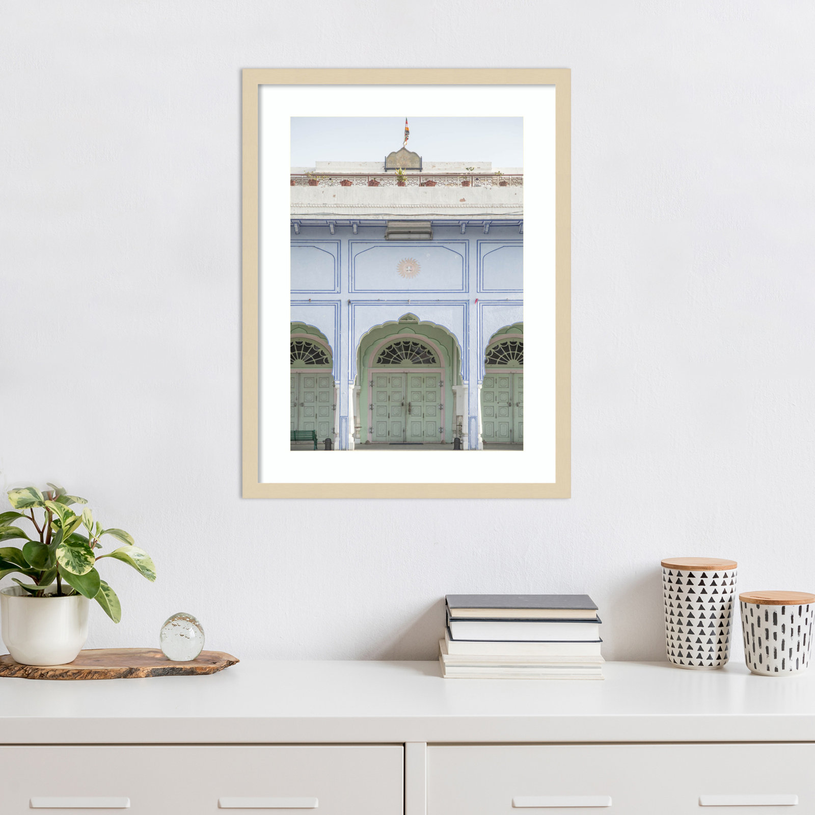 Sunshine Palace Print by Shot by Clint, Brown , 25" H x 19" W