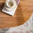 Cloud-Shaped Coffee Table with 3 Cylindrical Legs