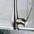 Pull Down Kitchen Faucet - Brushed Nickel, Commercial Use, Temperature Control Nickel Mixer , All Brass Construction, Fashionable Style-1974332030