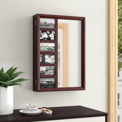 Netzer 16'' Wide Wall Jewelry Armoire