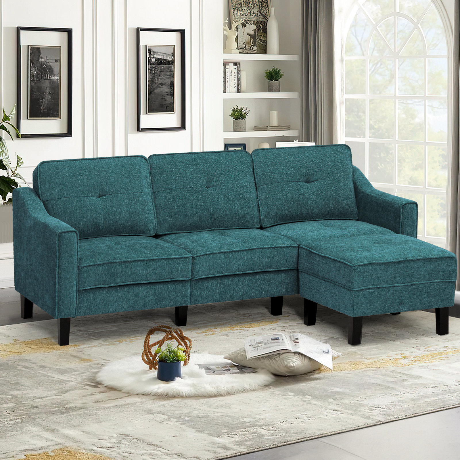 84 sofa store with chaise