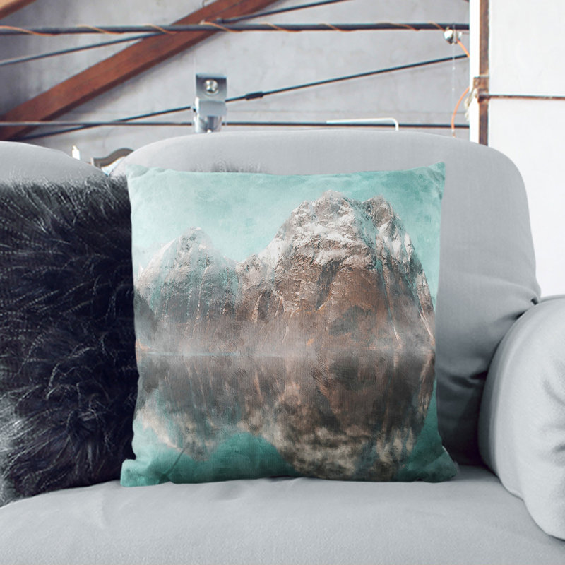 Square Cushion, 55cm H x 55cm W x 20cm D, White