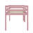 Twin Raised Loft Bed With Ladder-61052269
