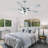 Eustolio 52'' DIY Shade Chrome Modern Ceiling Fan with Light and Remote, Reversible DC Motor Dimmable Fandelier-1423393912