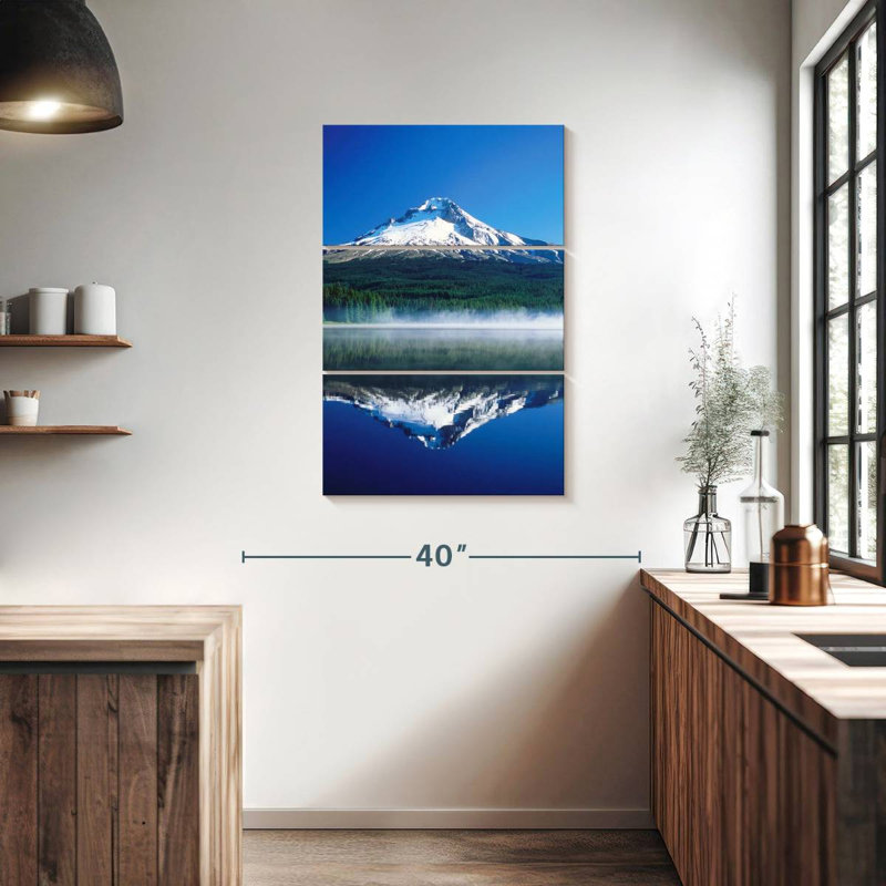 Alvord, Mont Hood dans le lac Trillium, H 38 po x l 24 po