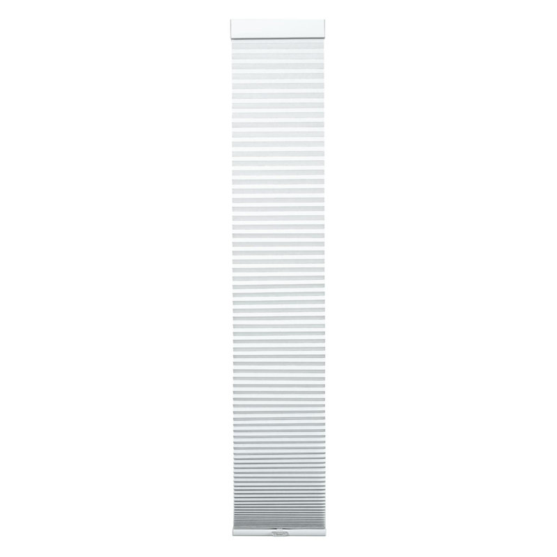 Store occultant sans fil 1,5 ", l 8,75" x H 72 ", blanc, 8.75"W x 72"L