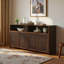 Armoire de rangement 63 po Mid-Century-1227858176