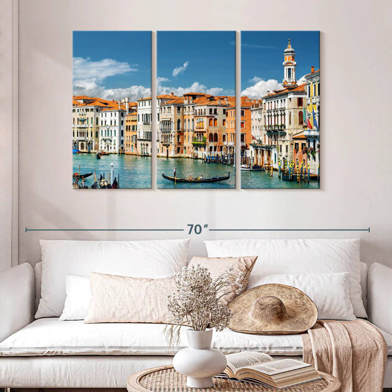 Aime le Grand Canal, H 32 po x l 50 po