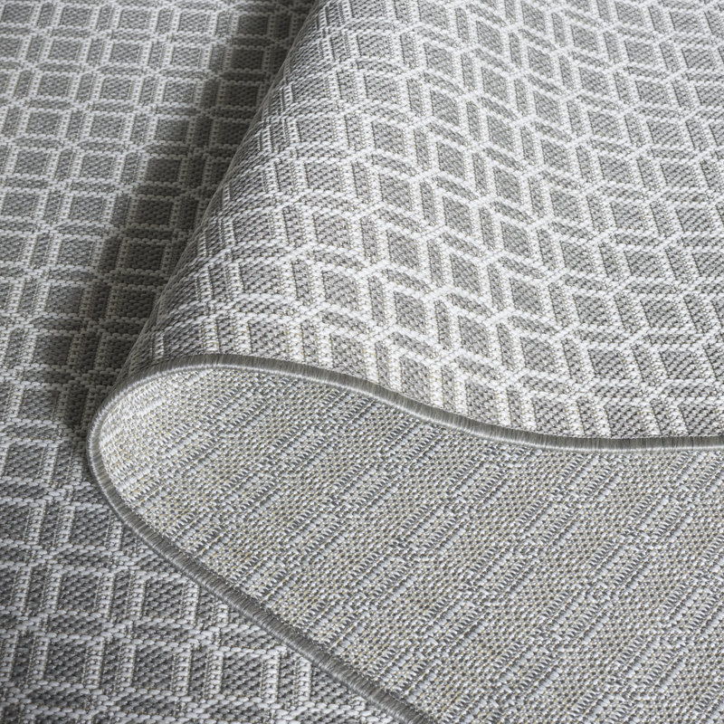 Terrace 808 Geometric Indoor/Outdoor Rug, Rectangle 4' x 6'