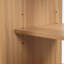 Armoire de salle de bain en panneau de fibres à densité moyenne Zadack